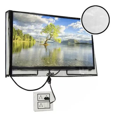Capa Cristal Smart Tv Led 32' Pol Samsung Serie Impermeável ...
