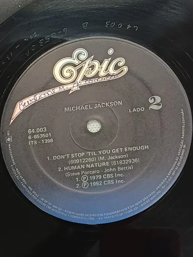 Lp Michael Jackson - Leave Me Alone / Single Mix | Parcelamento