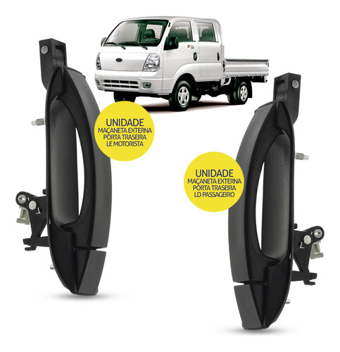 Maçaneta Porta Traseira Bongo 4x4 Cabine Dupla