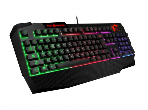 Teclado Gamer Msi Vigor Gk40 Rgb