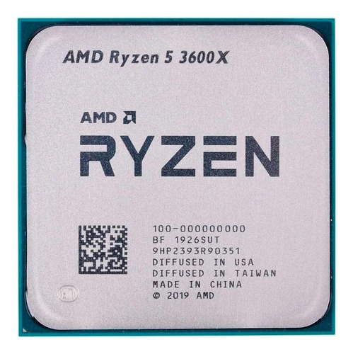 Amd Ryzen 5 3600x 3.8ghz 6-core 12-thread Cpu Processor