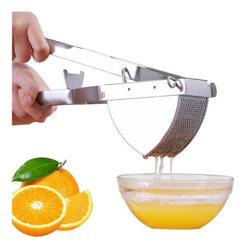 Machacador De Frutas De Papa A Presión De Acero Inoxidable
