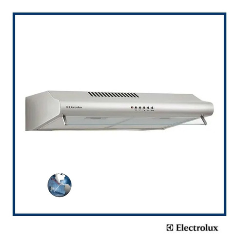 Campana Extractora Electrolux 3 Velocidades 80 Cm Acero Inox