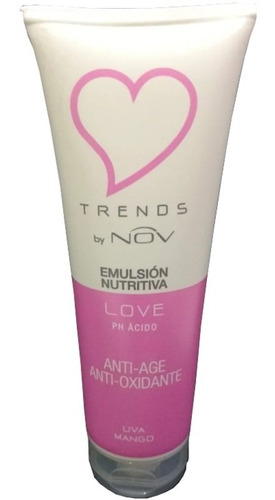 Tratamiento Capilar Emulsion Nutritiva Nov Trends Love 250ml