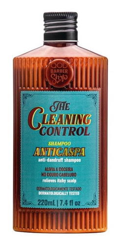 Imagem 1 de 1 de Shampoo The Cleaning Control 220ml | Anticaspa | Qbs