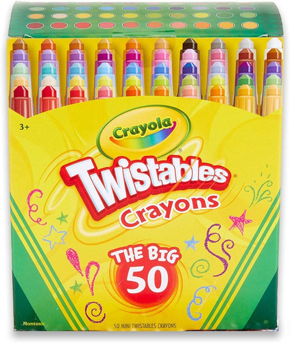 Crayola Mini Crayones Retorcibles Para Colorear Color Multicolor