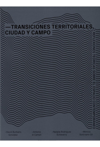 Transiciones Territoriales Ciudad Y Campo, De David Burbano González. Editorial Pontificia Universidad Javeriana, Tapa Blanda, Edición 1 En Español, 2019