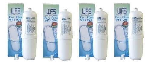 Kit 4 Filtro Refil Pure Flow ( Soft Everest ) Wfs 008