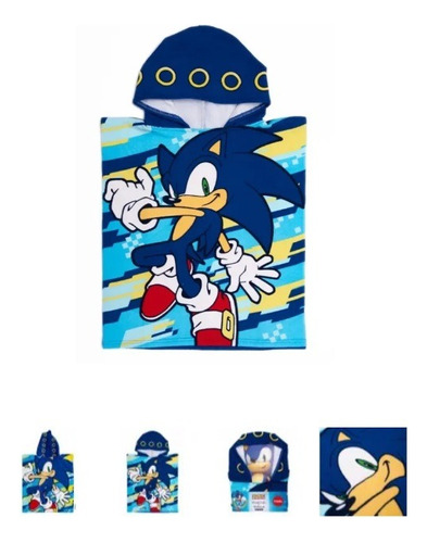 Poncho Piñata Sonic