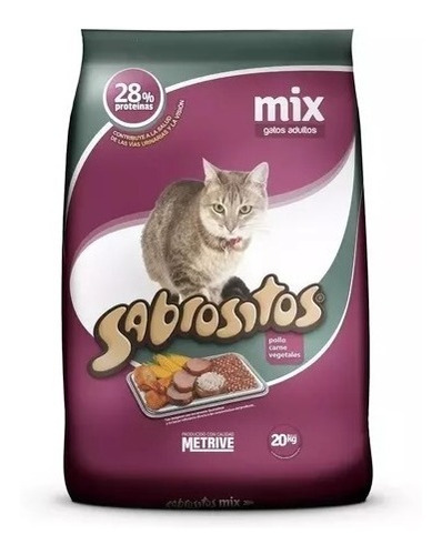 Sabrositos Gato X 20 Kilos