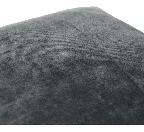 Funda De Cojín Velvet Gris Vianney