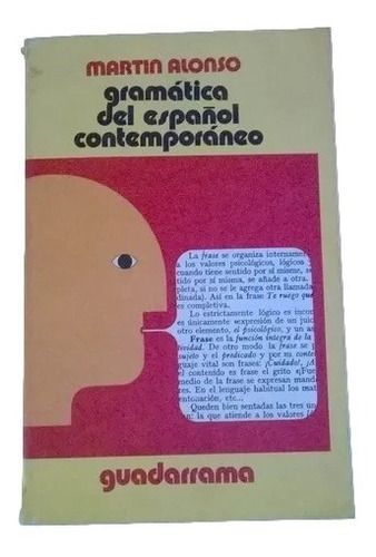 Gramatica Del Español Contemporaneo M Alonso Guadarrama F7