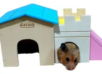 Comprar Casita De Madera Para Hamster Jerbos Roedores Ratones