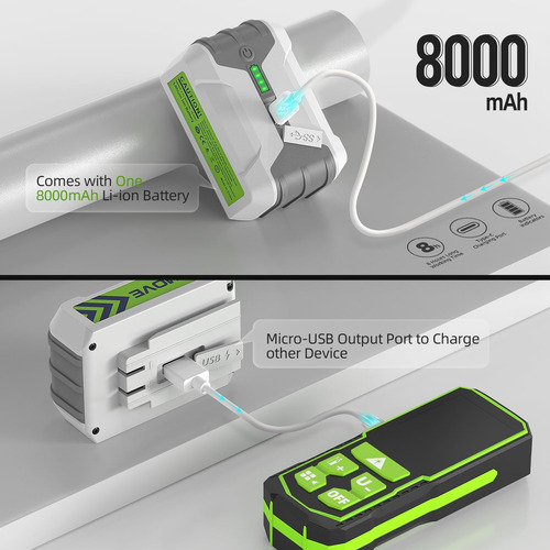 Hueparar Pro Laser Láser Nivel 360 Auto Nivelado, Láser De °