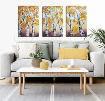 Comprar Cuadros Nordicos Texturados Pintados A Mano Tripticos