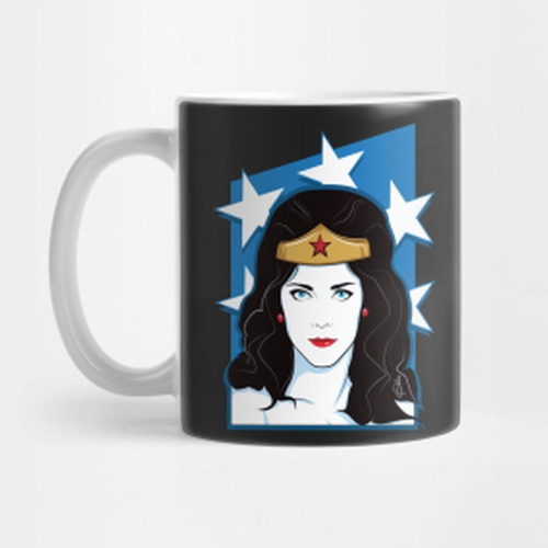 Taza Wonder Woman Mujer Maravilla Freekomic A23