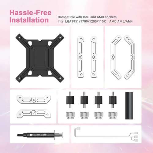 Watercooling Id-cooling Fx360 Inf Pink Edition 360mm
