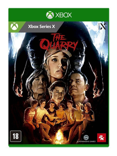 Jogo Midia Fisica The Quarry Terror E Aventura Xbox Series X