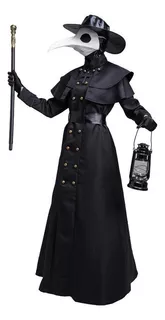 Trajes De Halloween Do Plague Doctor Cosplay