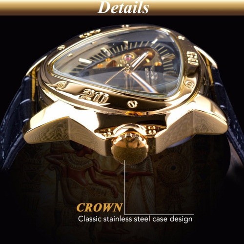 Reloj Mecánico Automático Winner Casual Skeleton