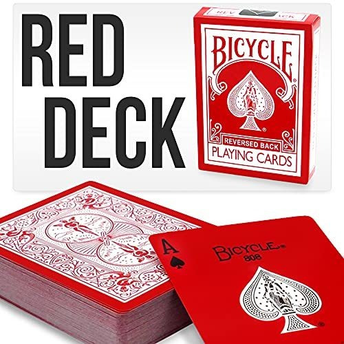 Kits De Magia Bicycle Red Reverse Deck By Magic Makers