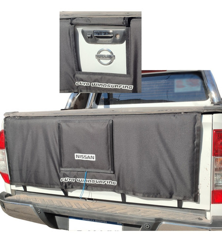 Protector Compuerta Trasera Nissan Frontier Con Camara