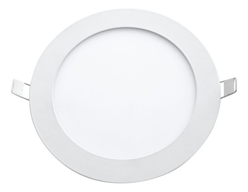 Plafon Led Aplique 24w Redondo Luz Fría 1800lm