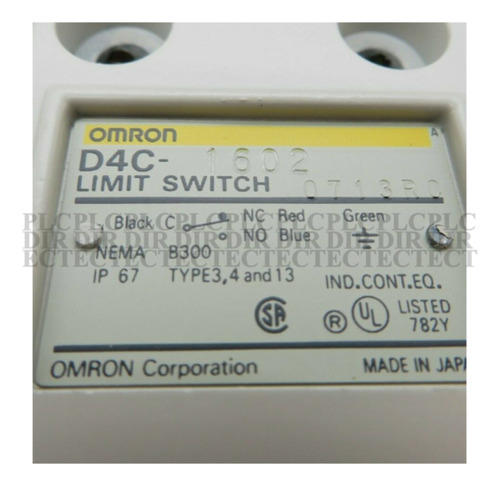 New Omron D4c-1602 Limit Switch 2a 250vac Aac