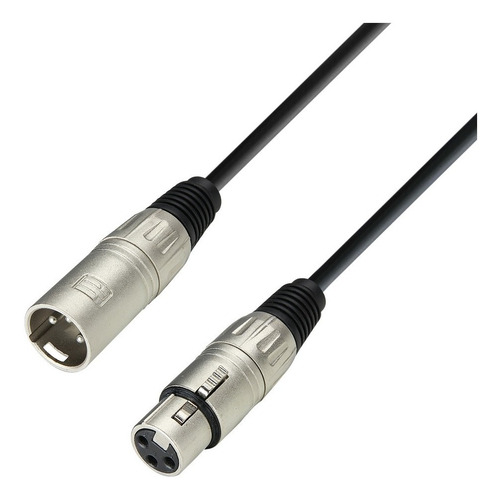 Cable Audio Plug Adam Hall K3bvv0300 Trs 6.3 Mm Stereo 3 Mts
