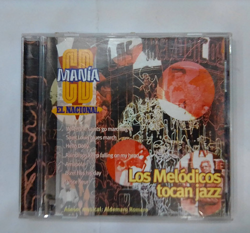 Los Melódicos Tocan Jazz. Cd Original Usado. Qqb.