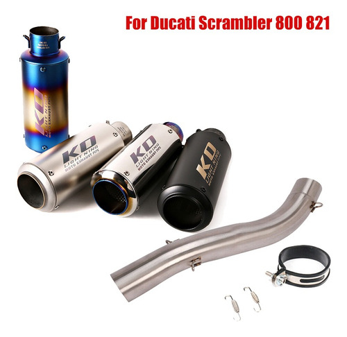 Silenciador De Tubo De Enlace Para Ducati Monster 797