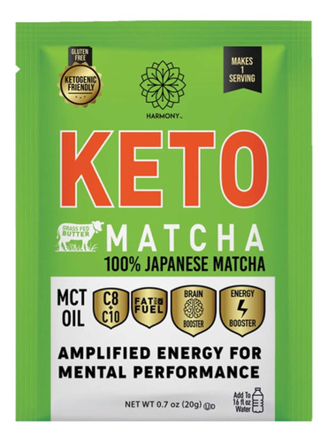 Te Macha Verde Keto 100% Japanese Sin Azúcar Añadida