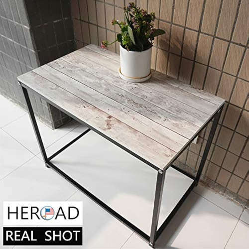 Papel Vinilo Autoadhesivo Tipo Madera Envejecida(17.7''x197'