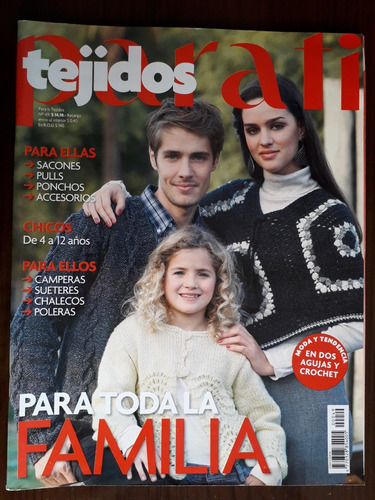 Revista Tejidos Para Ti Tejidos N.49 Toda La Familia Liquido