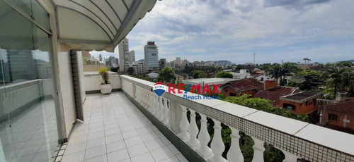 Imagem 2 de 27 de Cobertura Com 4 Dormitórios À Venda, 220 M² Por R$ 540.000,00 - Praia Da Enseada - Guarujá/sp - Co0266