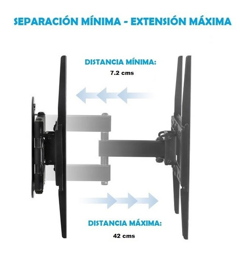 Imagen 7 de 10 de Rack Soporte Móvil Plegable Tv Led , Smart 100 % De Fábrica