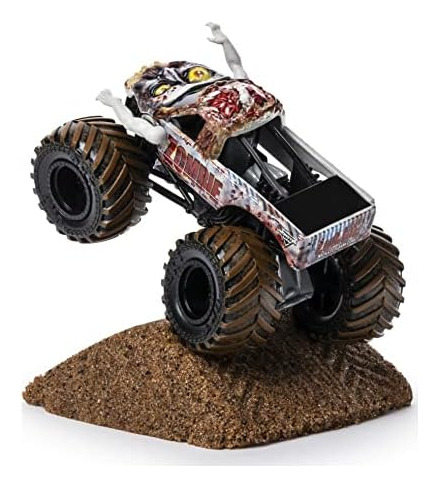 Monster Jam, Set De Inicio De Zombie Monster Dirt, Con 8 Onz