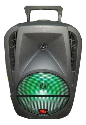 Parlante Portatil 12 Inalambrico Bateria Y 220v Radio Potencia 4000w Bluetooth + Microfono Karaoke Luces Led + Sonido