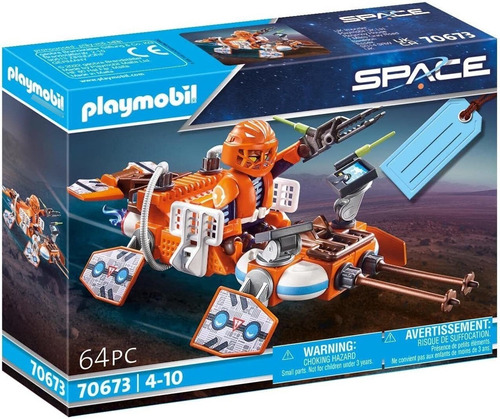 Playmobil Set De Regalo Espacio Space Original 70673