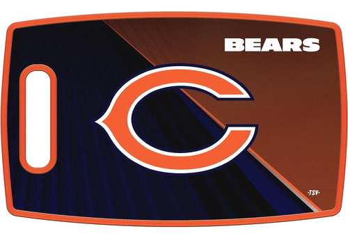 Tabla De Cortar Grande De Chicago Bears De Nfl, 14.5  X...