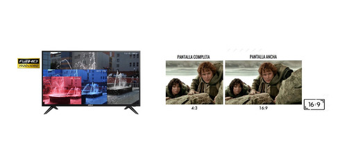 Dahua Lm43-f200 Pantalla 43puLG Cctv Fhd Audio 24/7 Hdmi Vga