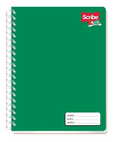 Cuaderno Profesional Scribe Kids Doble Espiral C . Grande
