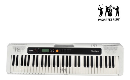 Imagen 6 de 10 de Teclado Casio Ct-s200 We + Base + Forro + Adapt Ad-e95100lu