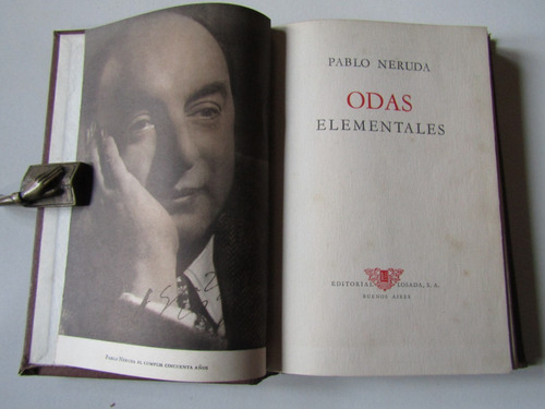 Odas Elemetales Pablo Neruda (primera Edicion)