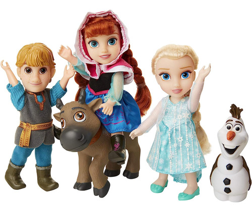 Set De Regalos De Muñecas Petite Dolle De Disney Frozen Delu