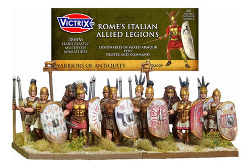 Caixa 60 Miniatura Rome's Italian Allied Legions Victrix