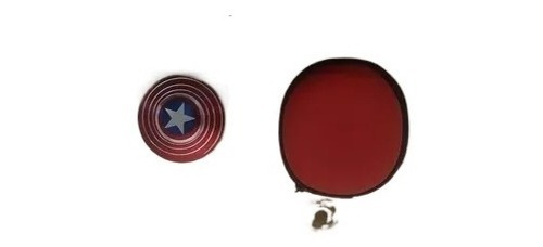 25 Fidget Spinner Escudo Capitan America Nuevos En Estuche