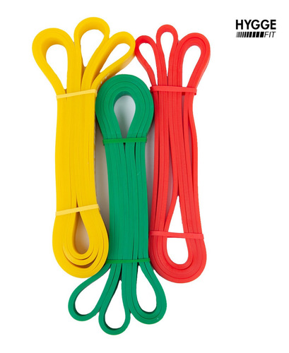 Imagen 8 de 10 de Kit X3 Bandas Crossfit Calistenia Dominadas Asistencia Pack