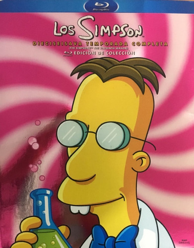 Los Simpson Dieciseisava Temporada 16 Dieciseis  Blu-ray