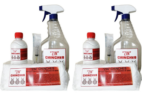 Chinches De Cama 12lts+diatomeas Garantizado 2 Recs Zin Pack
